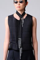 Maria Calderara Largo Tie Necklace  -Now available in New York at LiLi The First boutique, Meatpacking district