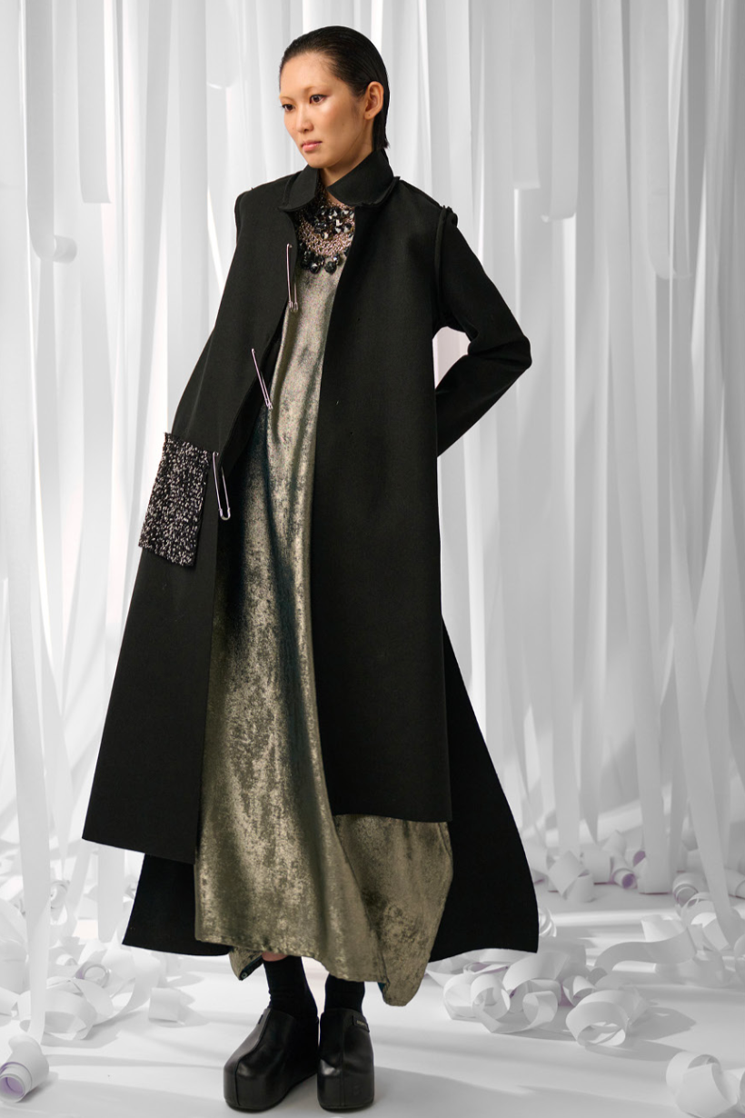 Maria Calderara Piazza Coat - LiLi The First boutique Meatpacking District NYC