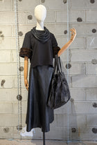 Mignon Doo Faux Leather Nidi Skirt
