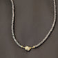 Men skull necklace