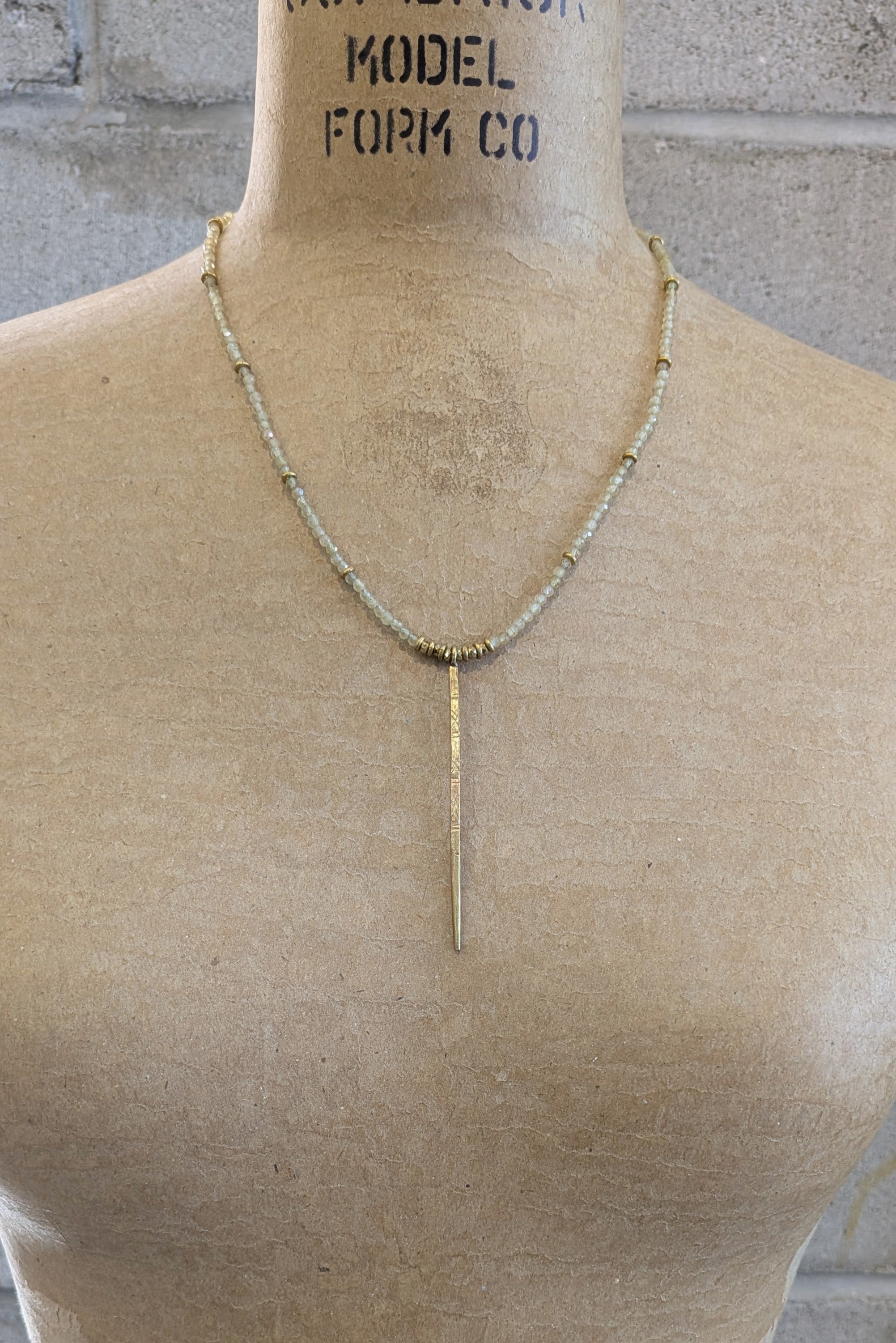 Mya Lambrecht - Necklace - Apatite