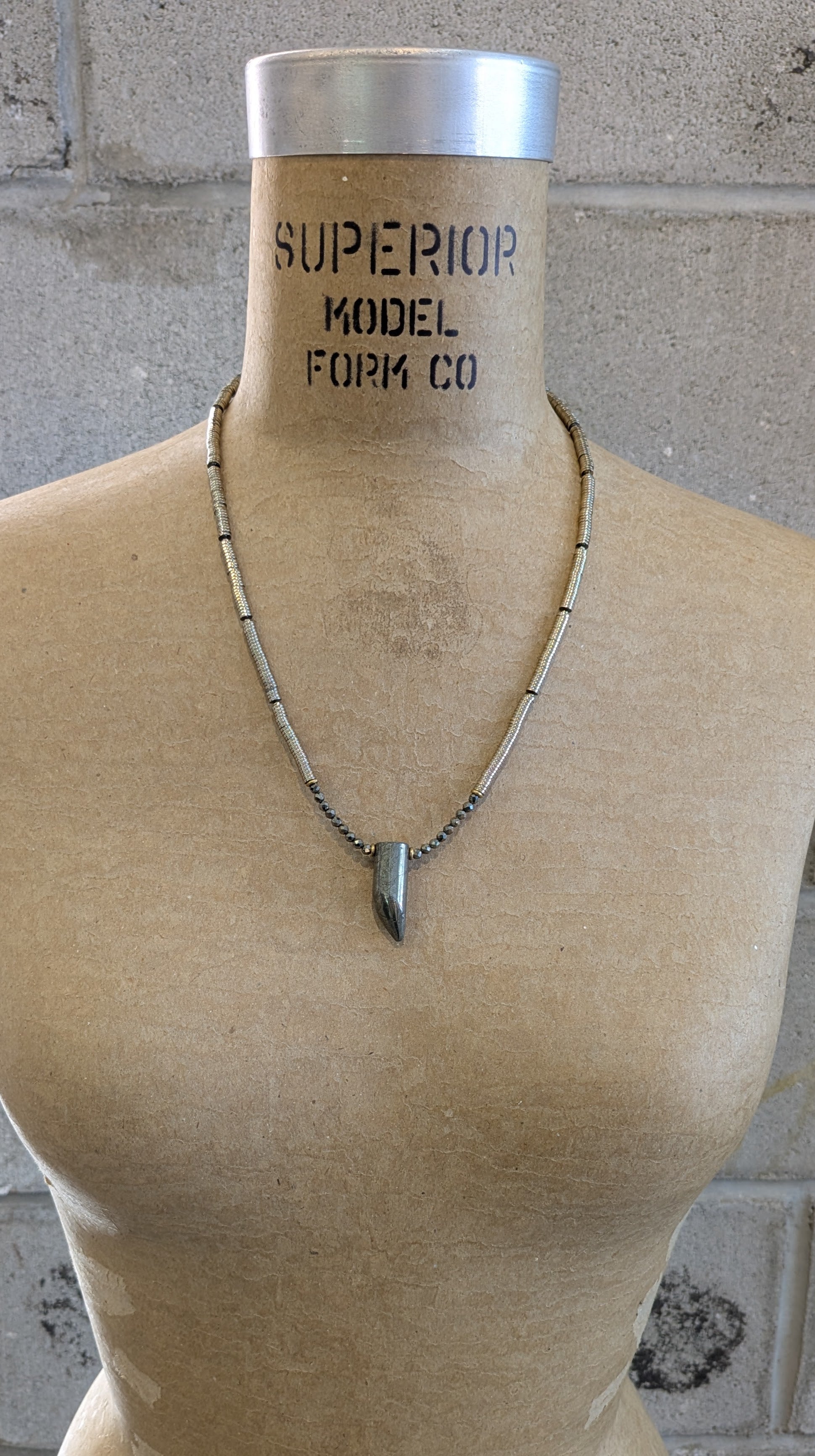 Mya Lambrecht - Necklace - Pyrite