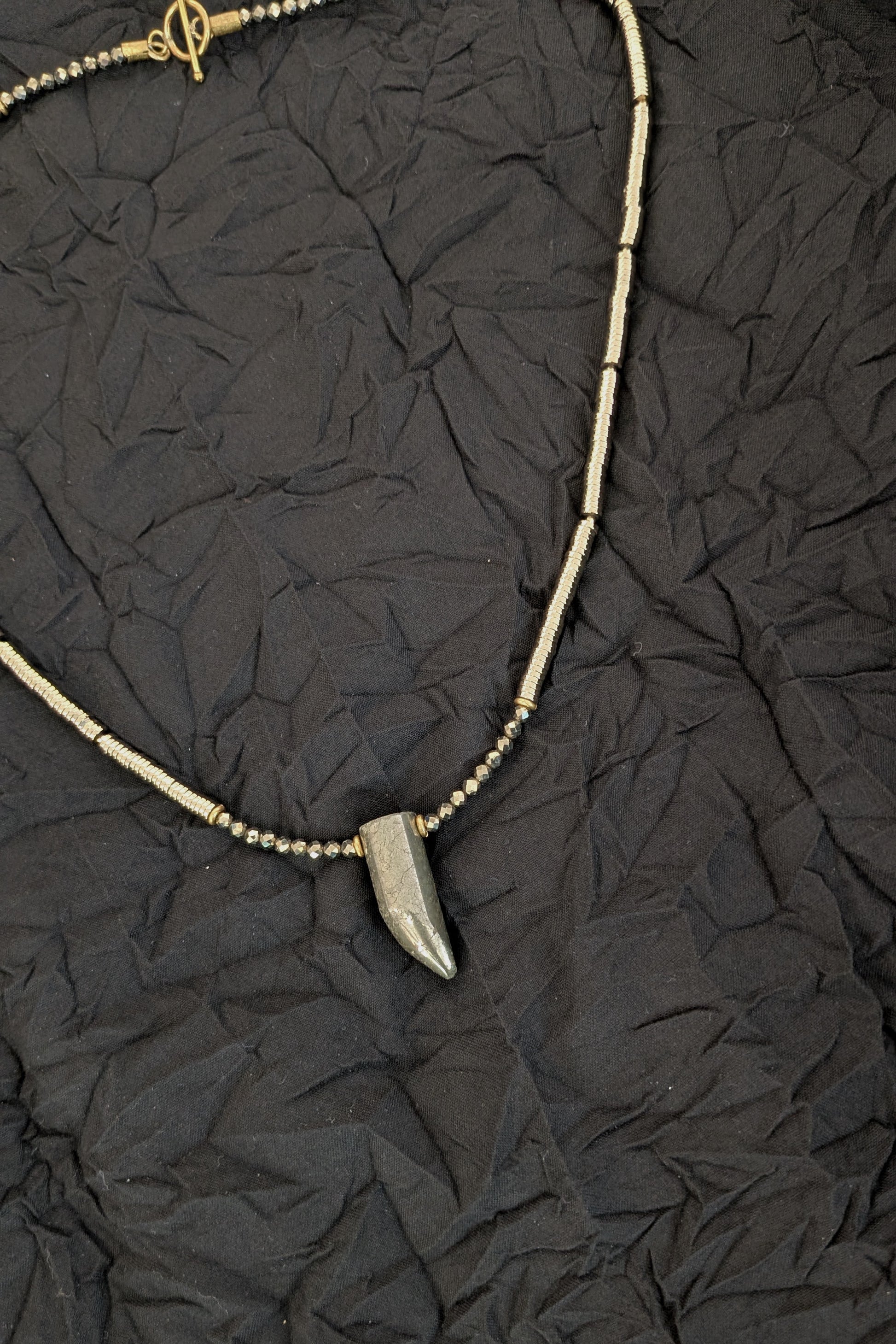 Mya Lambrecht - Necklace - Pyrite
