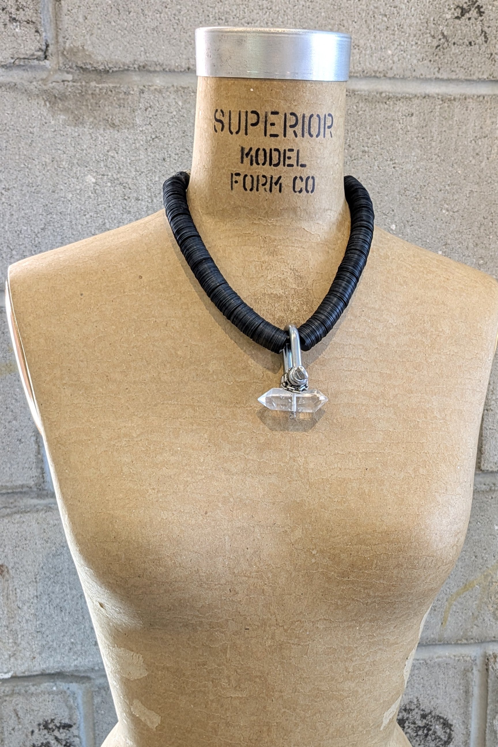 Mya Lambrecht - Necklace - Vinyl Crystal