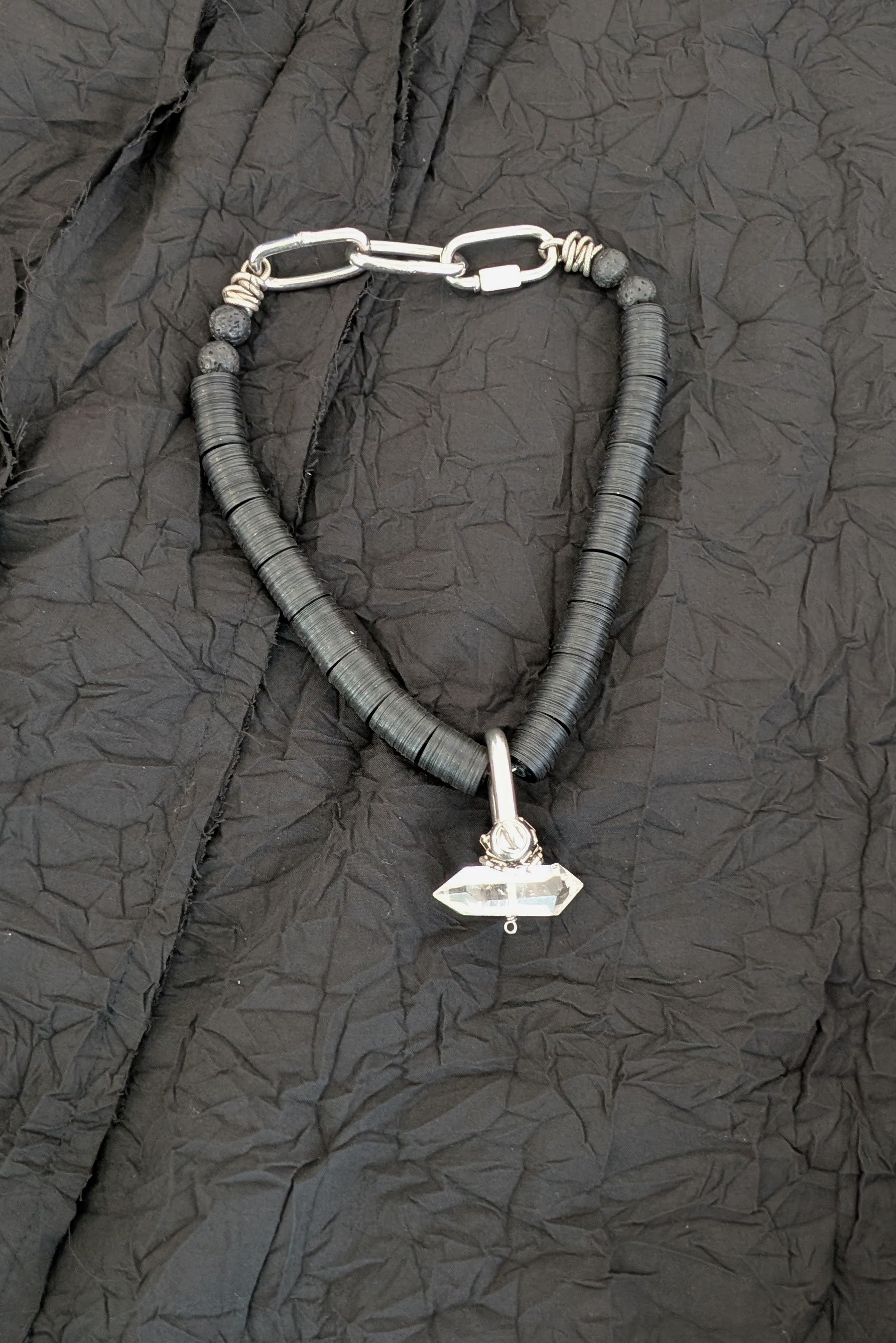 Mya Lambrecht - Necklace - Vinyl Crystal