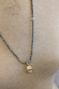 Mya Lambrecht - Necklace - small skull
