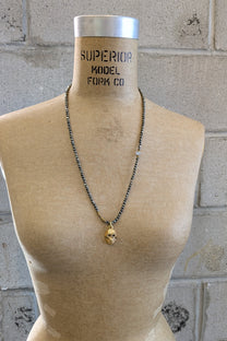 Mya Lambrecht - Necklace - small skull