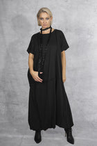 NRK - Dress - Oversized - French Teri - Black