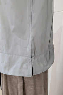 NRK Bisu square structured tank top mesh overlay