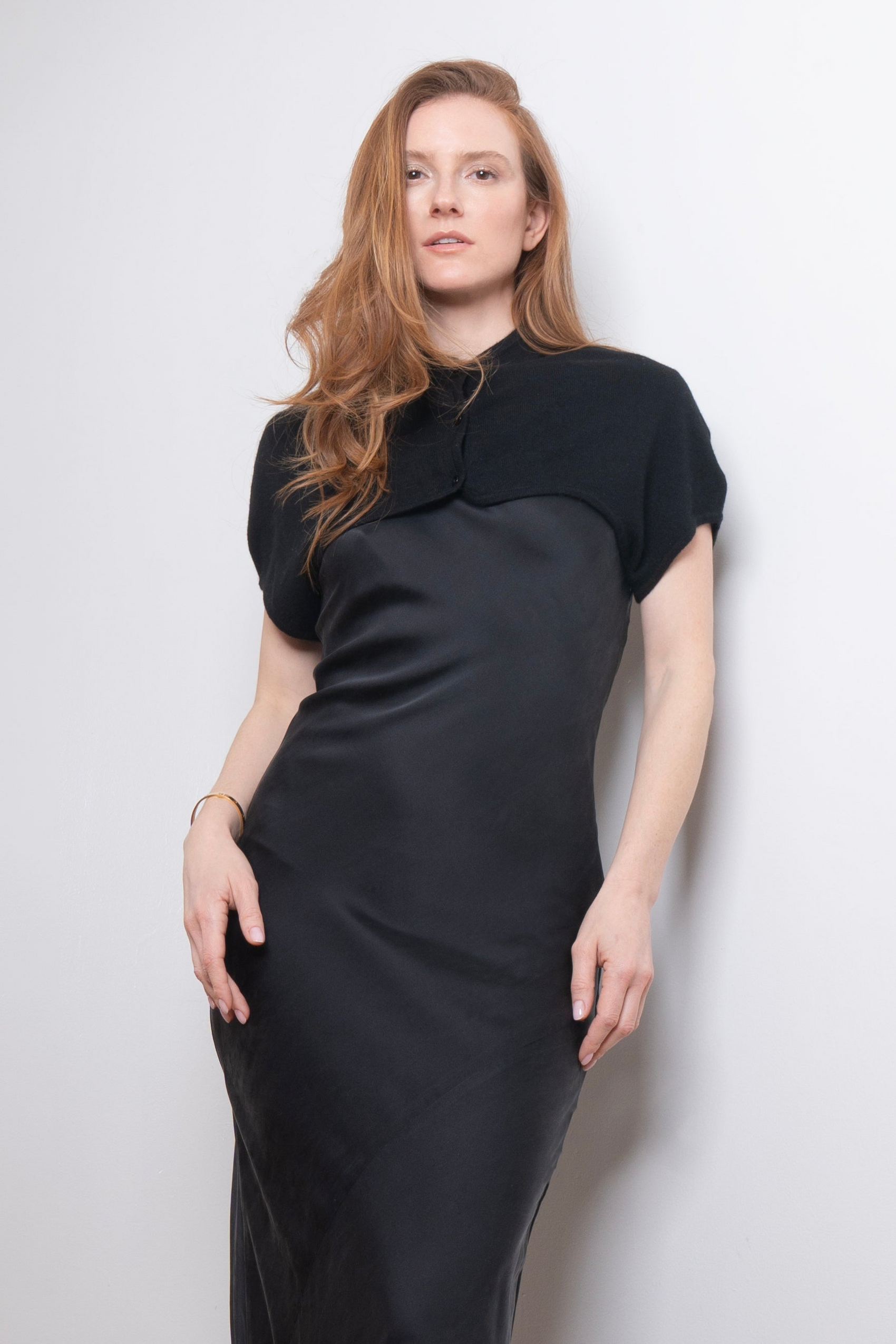 NRK CROPPED CASHMERE BOLERO KAT