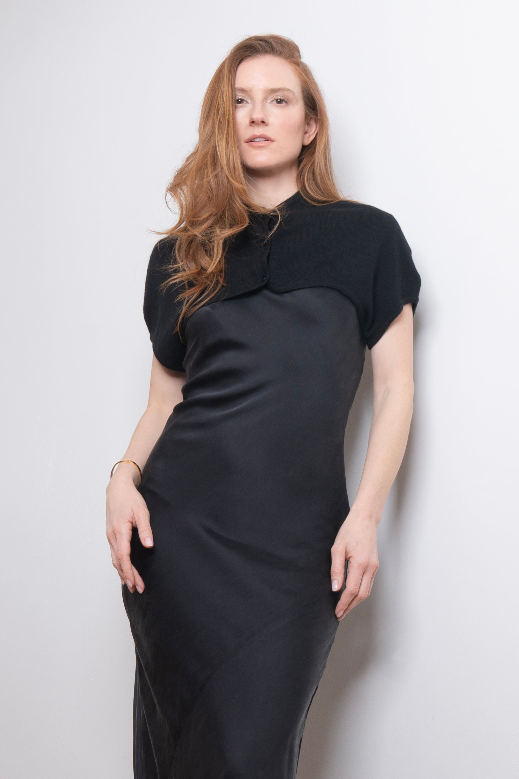 NRK CROPPED CASHMERE BOLERO KAT