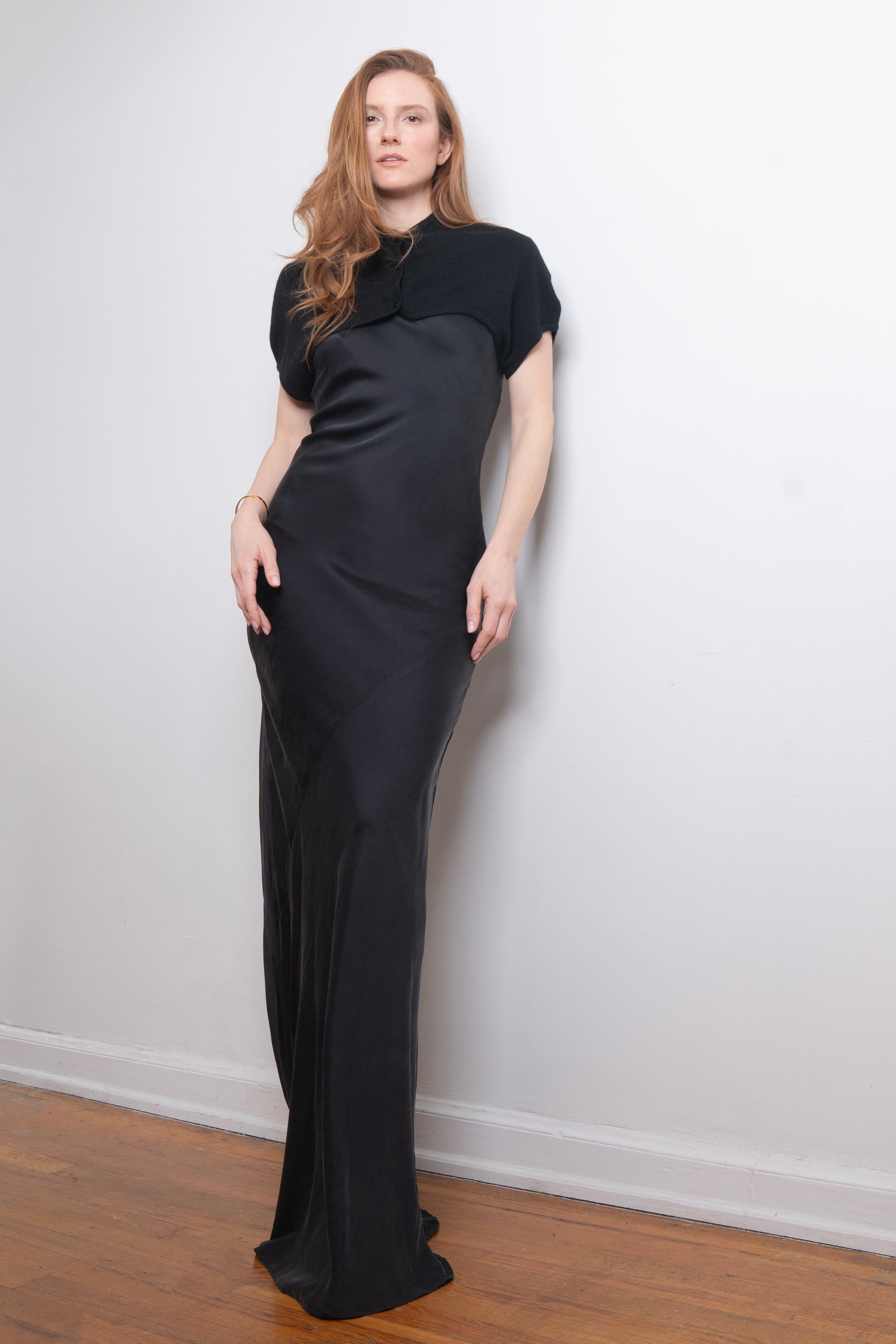 NRK CROPPED CASHMERE BOLERO KAT