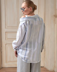 NY77 Design - Exley Long Sleeves Cotton Blouse