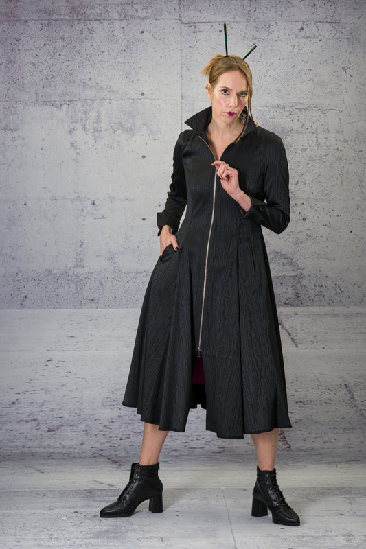 NY77Design-moire-zipper-dress-coat