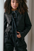 NY77 - Blazer - Jacket - Cropped - Raw Leather