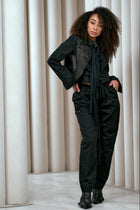 NY77 - Blazer - Jacket - Cropped - Raw Leather