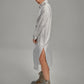NY77 - LiLi The First boutique - Silver long shirt
