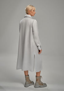 NY77 - LiLi The First boutique - Silver long shirt