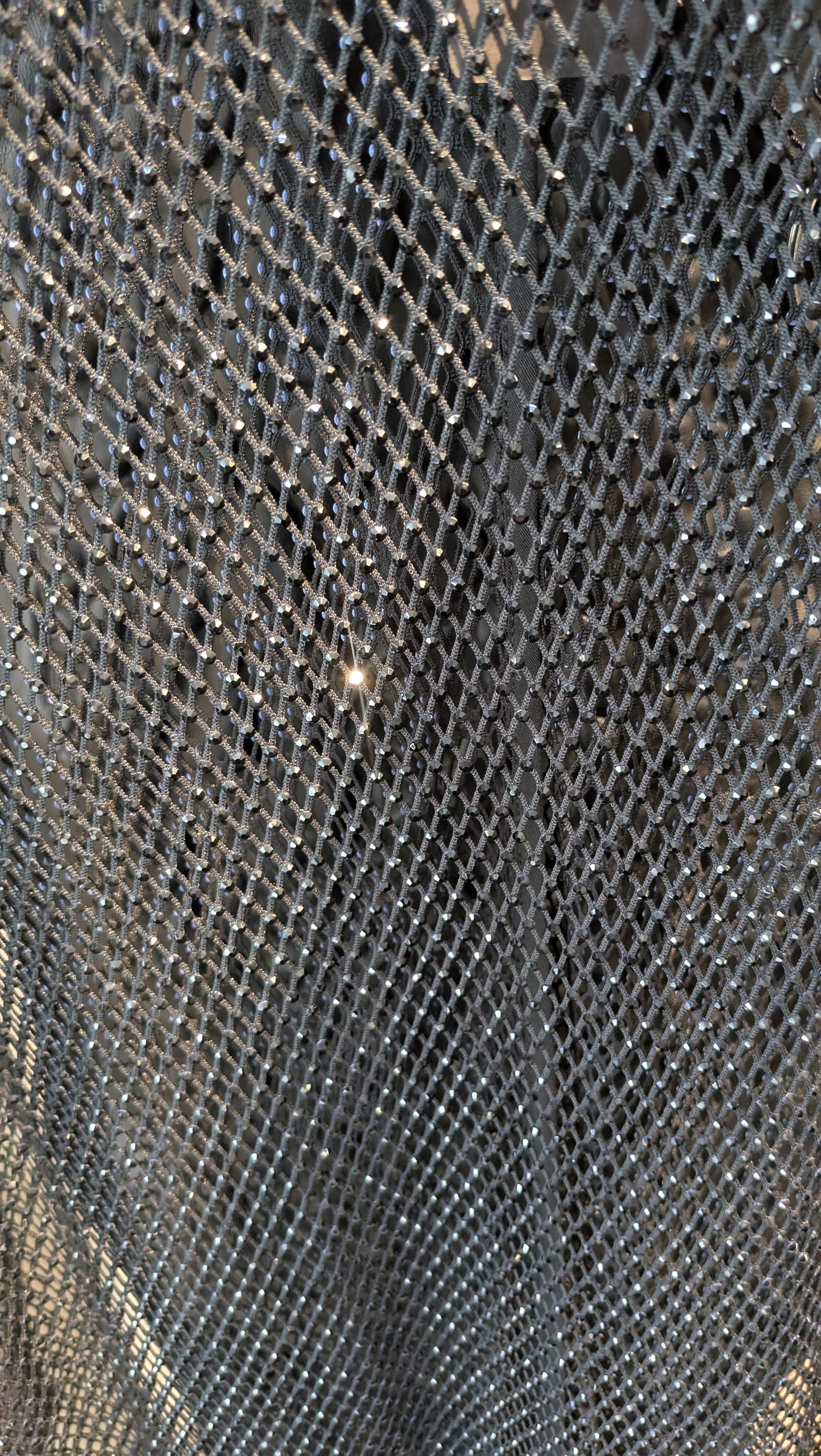 NY77 Design - Dress - Fishnet - Crystals - Lili the First Boutique NYC