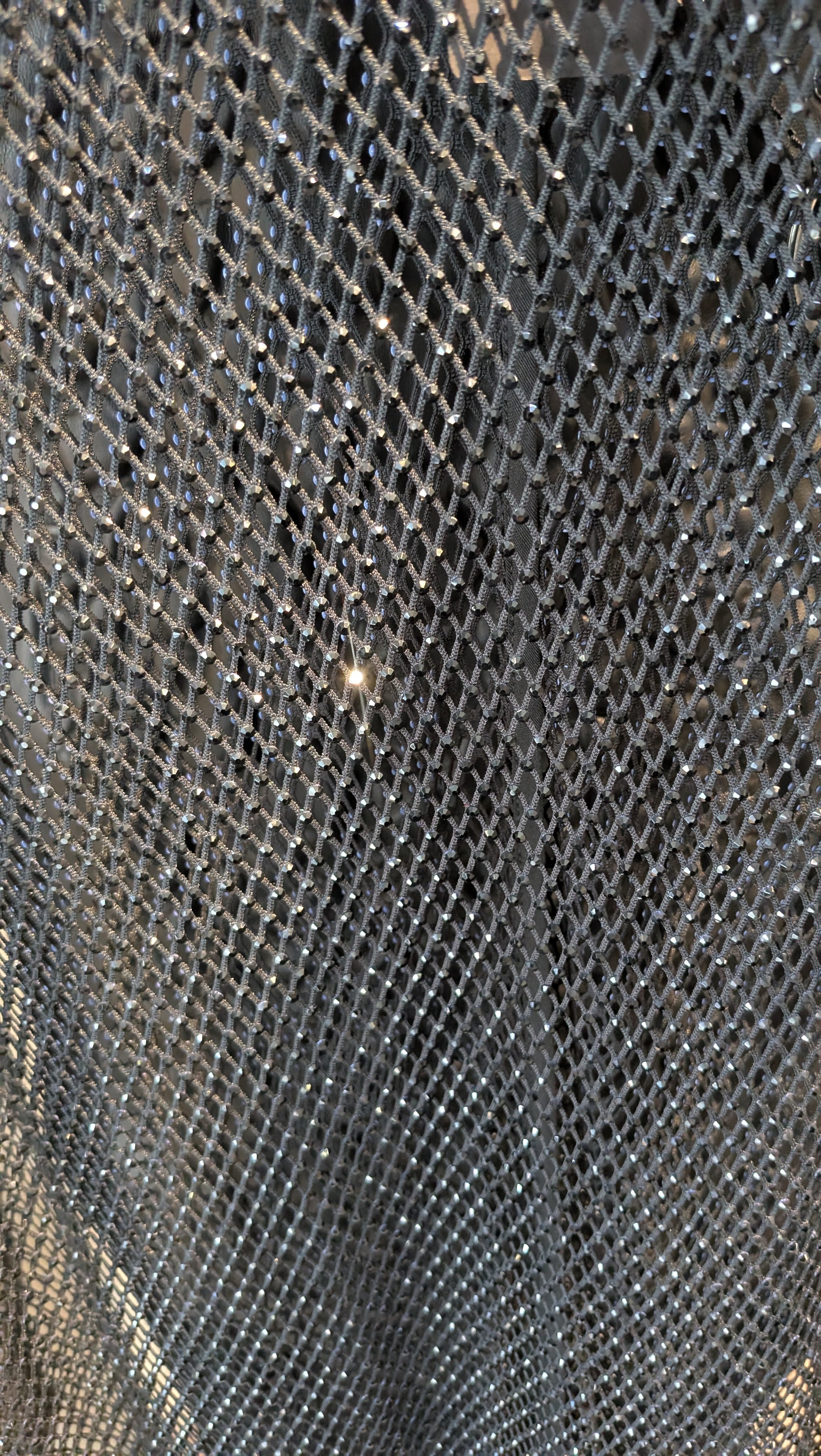 NY77 Design - Dress - Fishnet - Crystals - Lili the First Boutique NYC