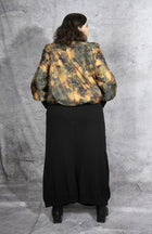 NY77 Design - jacket - comber - nylon - abstract - Sumingashi - yellow