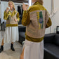 NY77 Design Coffee Jacket
