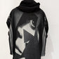 NY77 Design hooded sweatshirt vest Art collage - LiLi The First boutiques Washington DC and NYC 