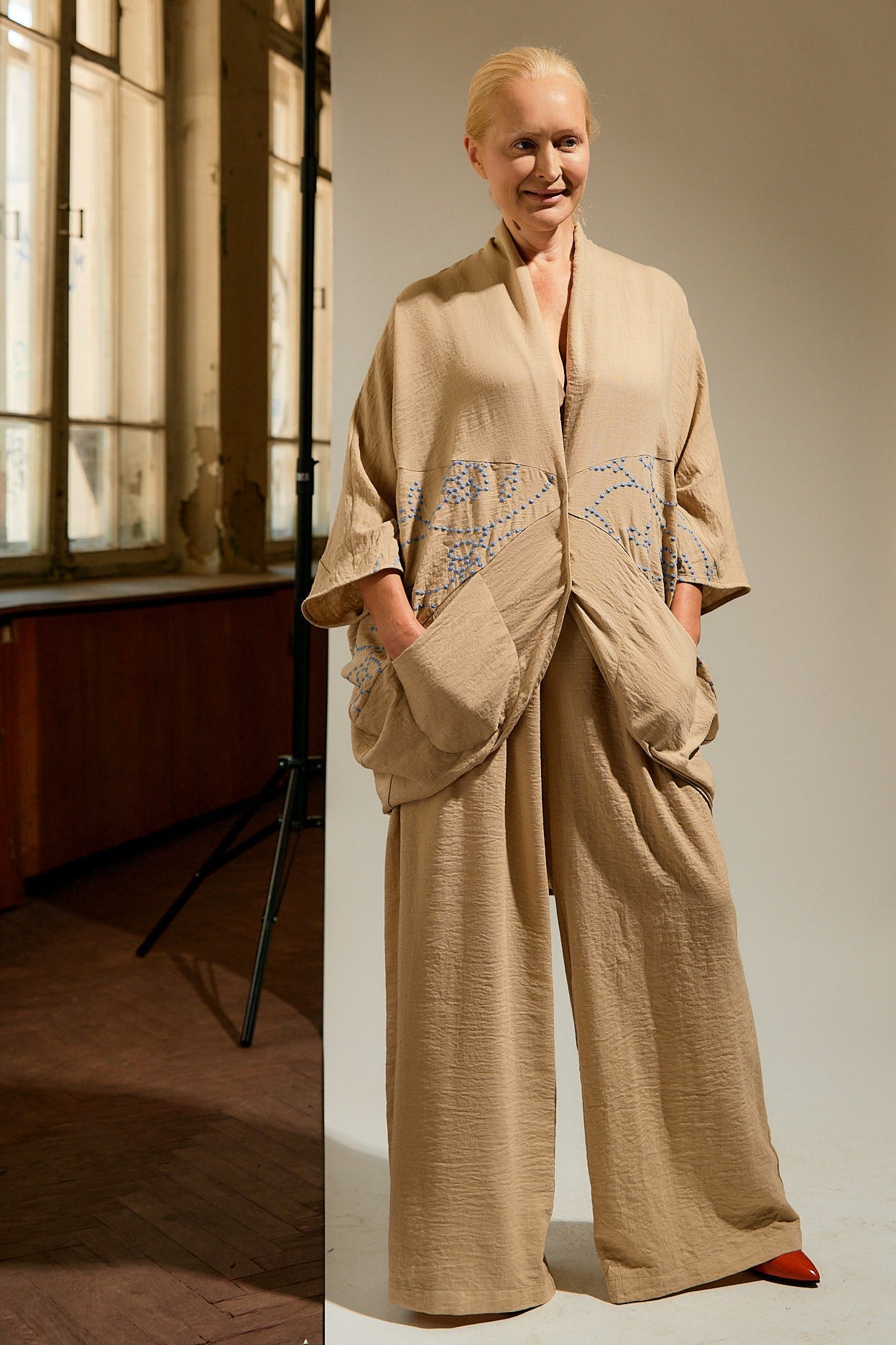 NY77 Wide leg pants