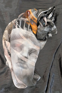 New-York city Silk Scarf