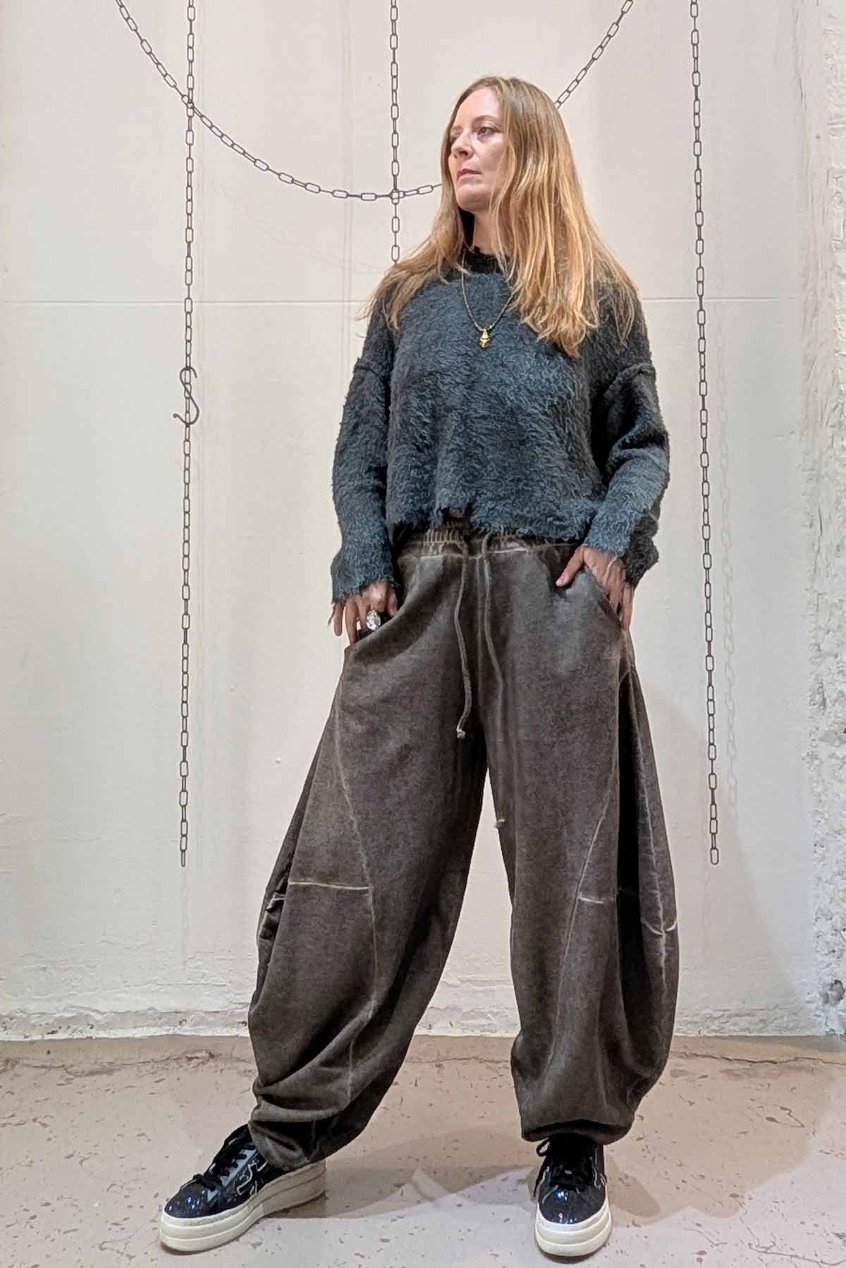 RUNDHOLZ SILK MELANIE SWEATER
