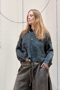 RUNDHOLZ SILK MELANIE SWEATER