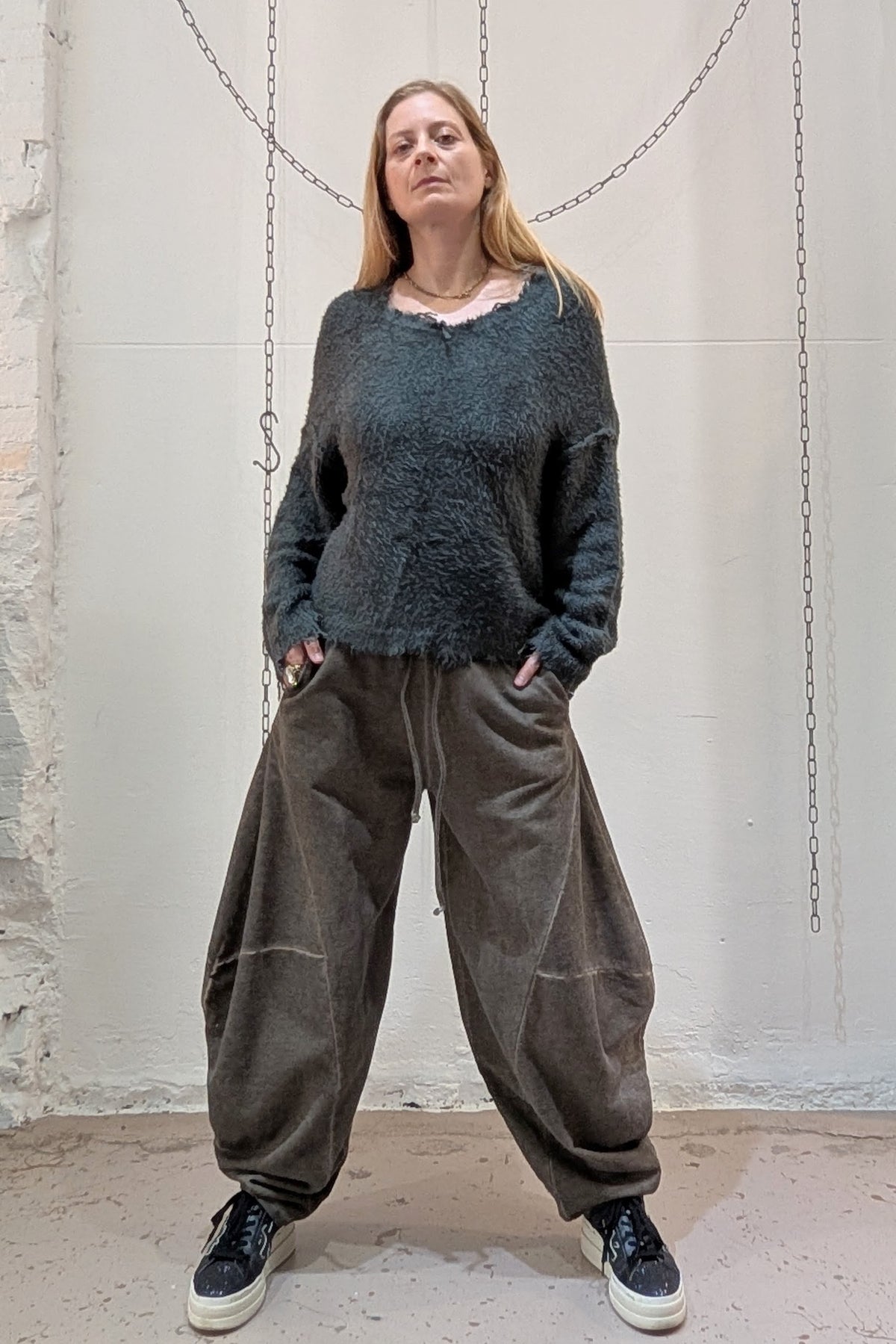 RUNDHOLZ SILK MELANIE SWEATER