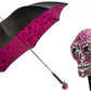 Pasotti _Roses_Skull_Handle_umbrella