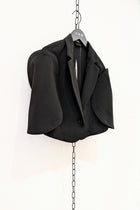 Rundholz - Bolero - Cropped jacket - Circle sleeve - Virgin wool -  Black