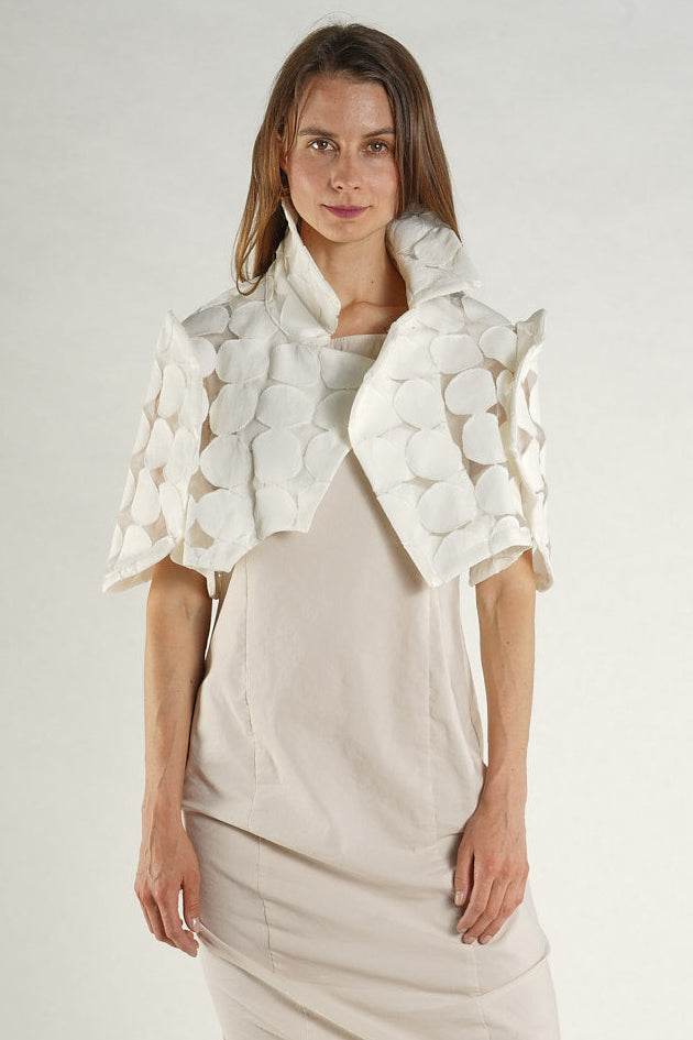 Rundholz - Bolero - Cropped jacket - Polka dots - Off white - LiLi The First