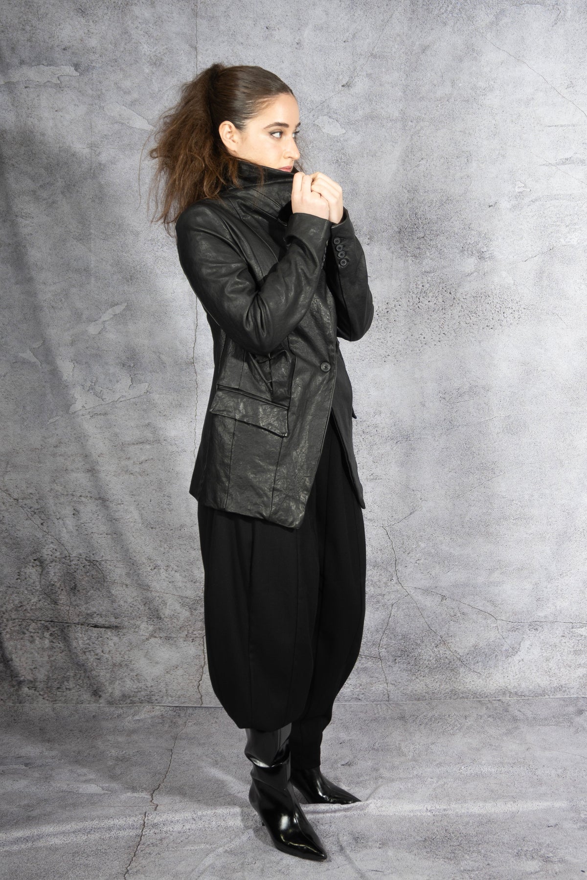 Rundholz - Jacket Blazer - Leather - LiLi The First NYC