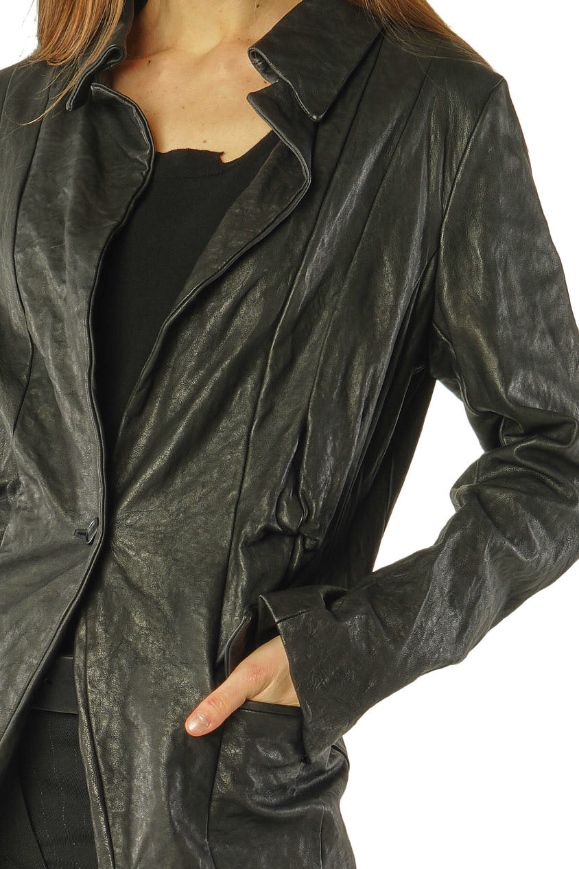 Rundholz - Jacket Blazer - Leather - LiLi The First NYC