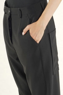 Rundholz - Pants Trousers- Slit - Black