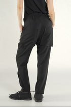 Rundholz - Pants Trousers- Slit - Black