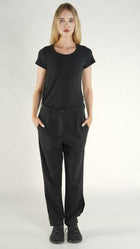 Rundholz - Pants Trousers- Slit - Black