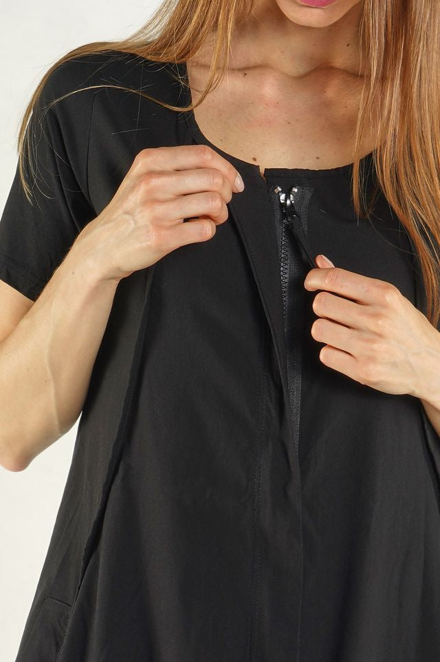 Rundholz Black Label Balloon Dress Front Zipper