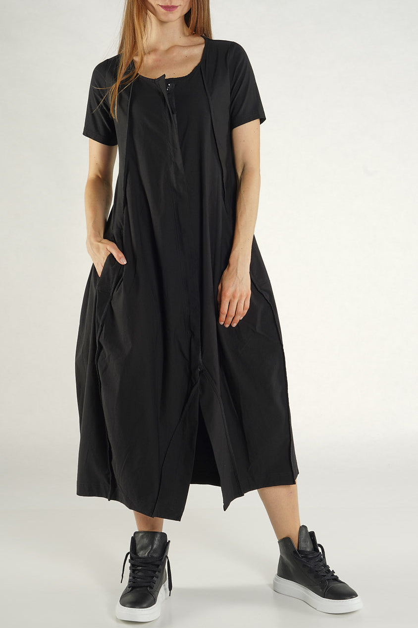 Rundholz Black Label Balloon Dress Front Zipper
