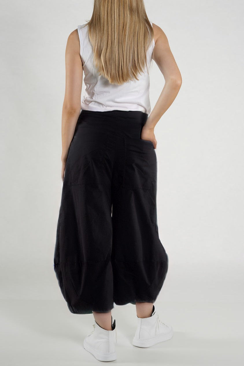 Rundholz Cropped Pants Balloon Elastic