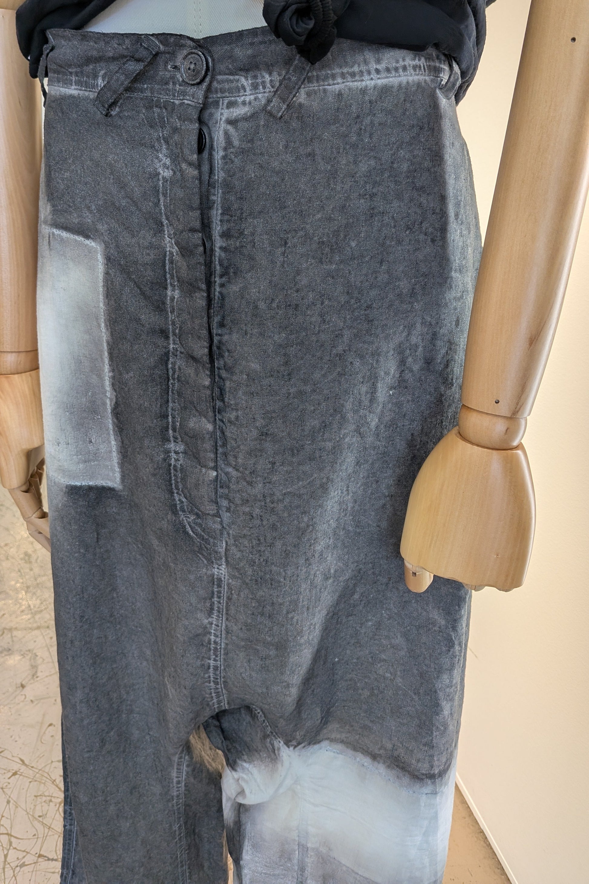 Dropped crotch pants by Rundholz-NYC