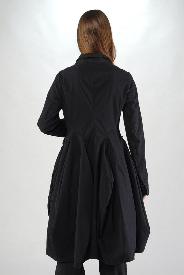Rundholz fit and flare coat
