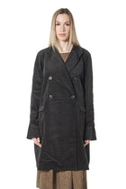 Runmdholz Black Label - Coat duster - double breast - Velvet - Oversized