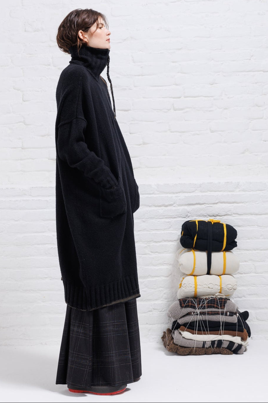 Serienumerica Cardigan - Avant Garde Fashion - Lili the First Boutique NYC