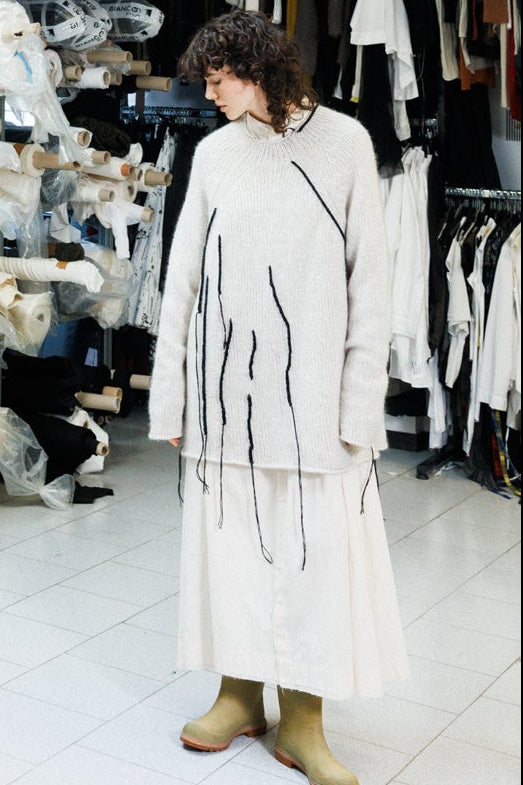 Serienumerica Sweater - Avant Garde Fashion - Lili the First Boutique NYC