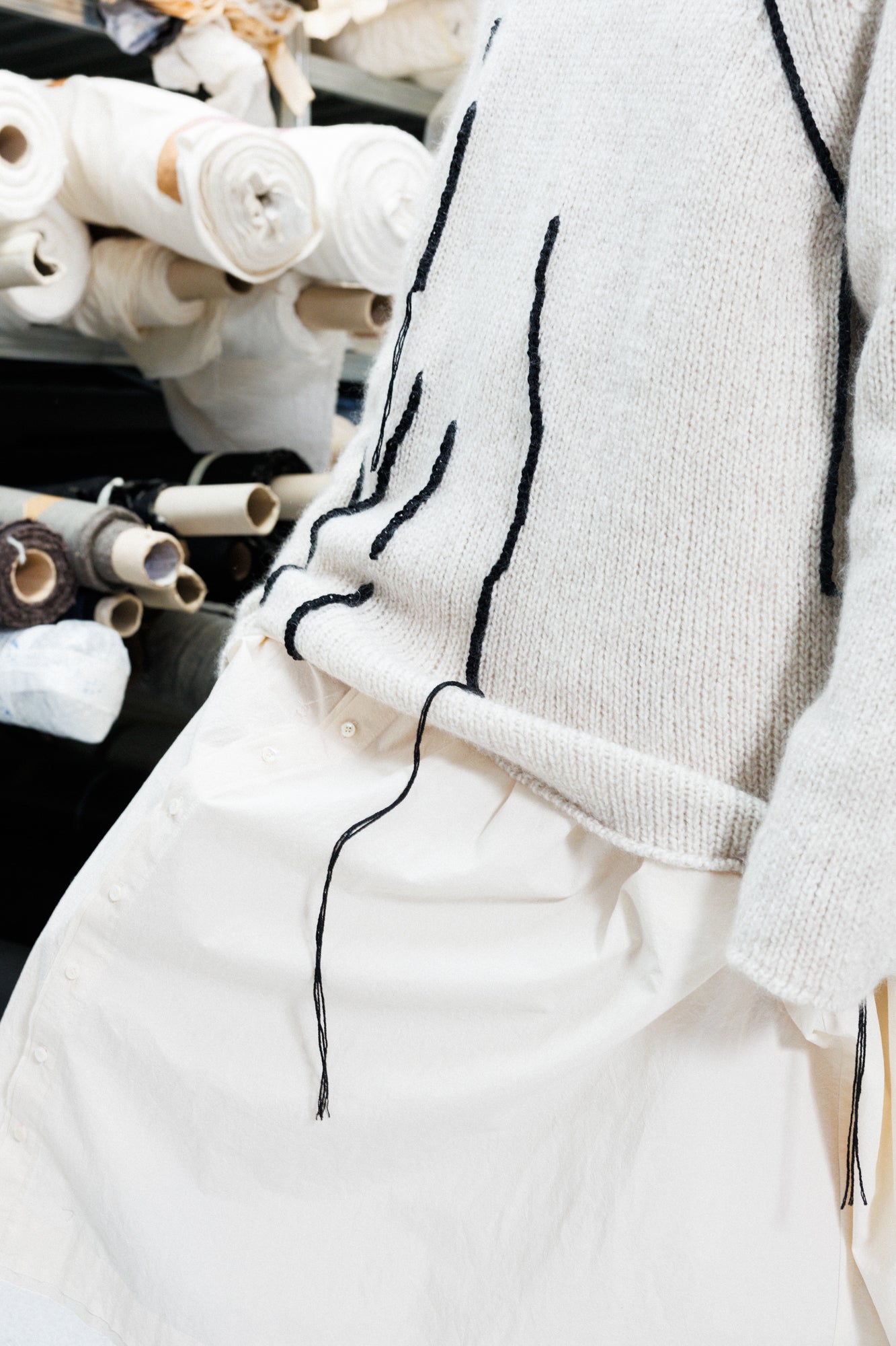 Serienumerica Sweater - Avant Garde Fashion - Lili the First Boutique NYC