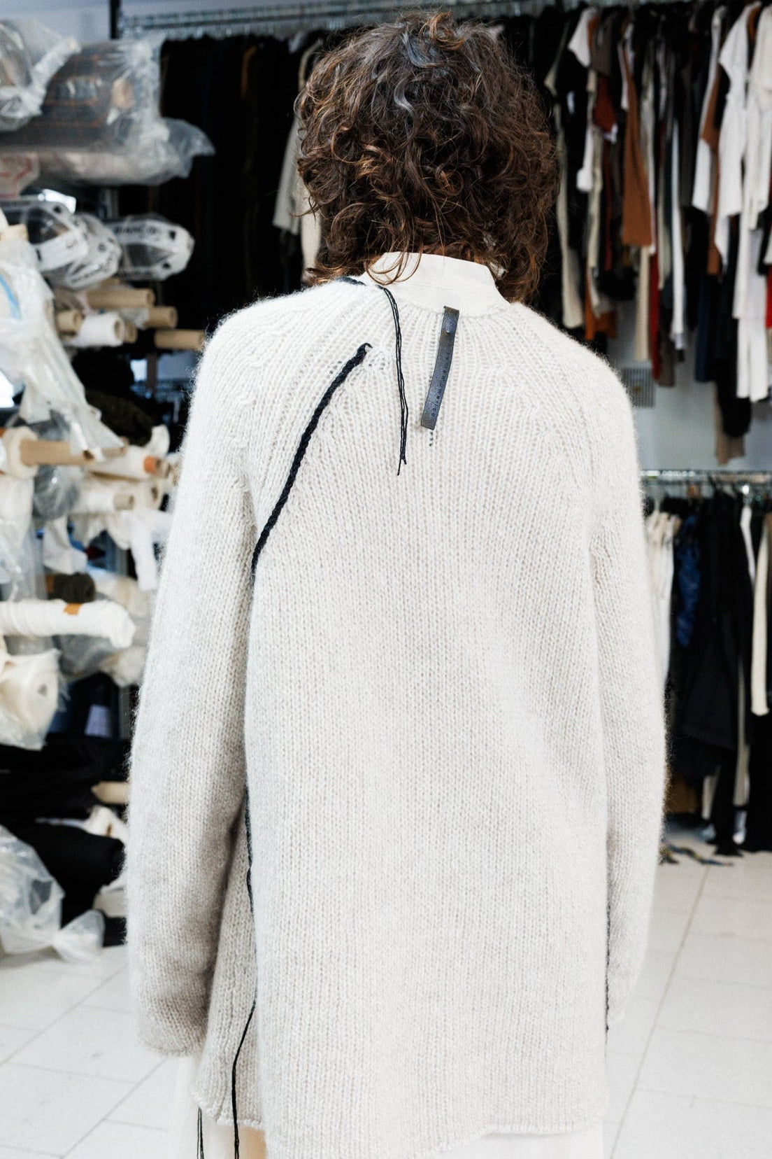 Serienumerica Sweater - Avant Garde Fashion - Lili the First Boutique NYC